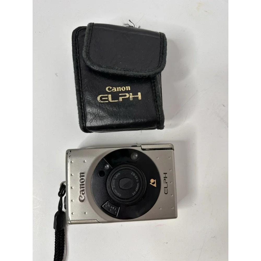 Canon ELPH 240 APS Film Camera w/ Case Tested